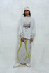 UNALOME LONG SKIRT -GRAY×GREEN-